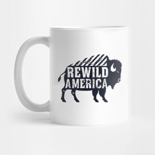 Rewild America American Bison/Buffalo Mug